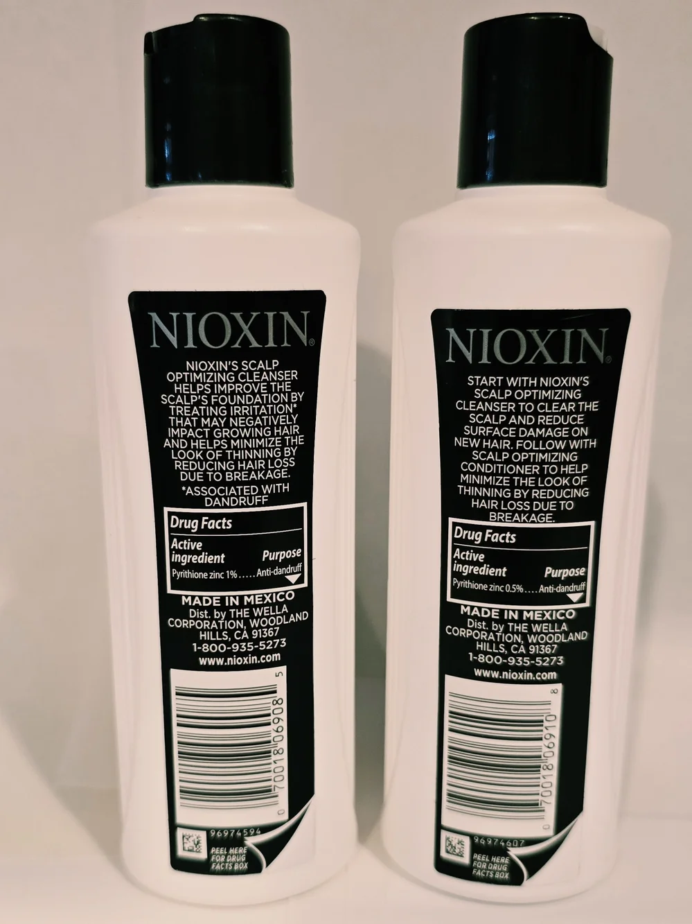 NIOXIN Zinc Dandruff Scalp Optimizing Cleanser & Conditioner Advanced Thinning